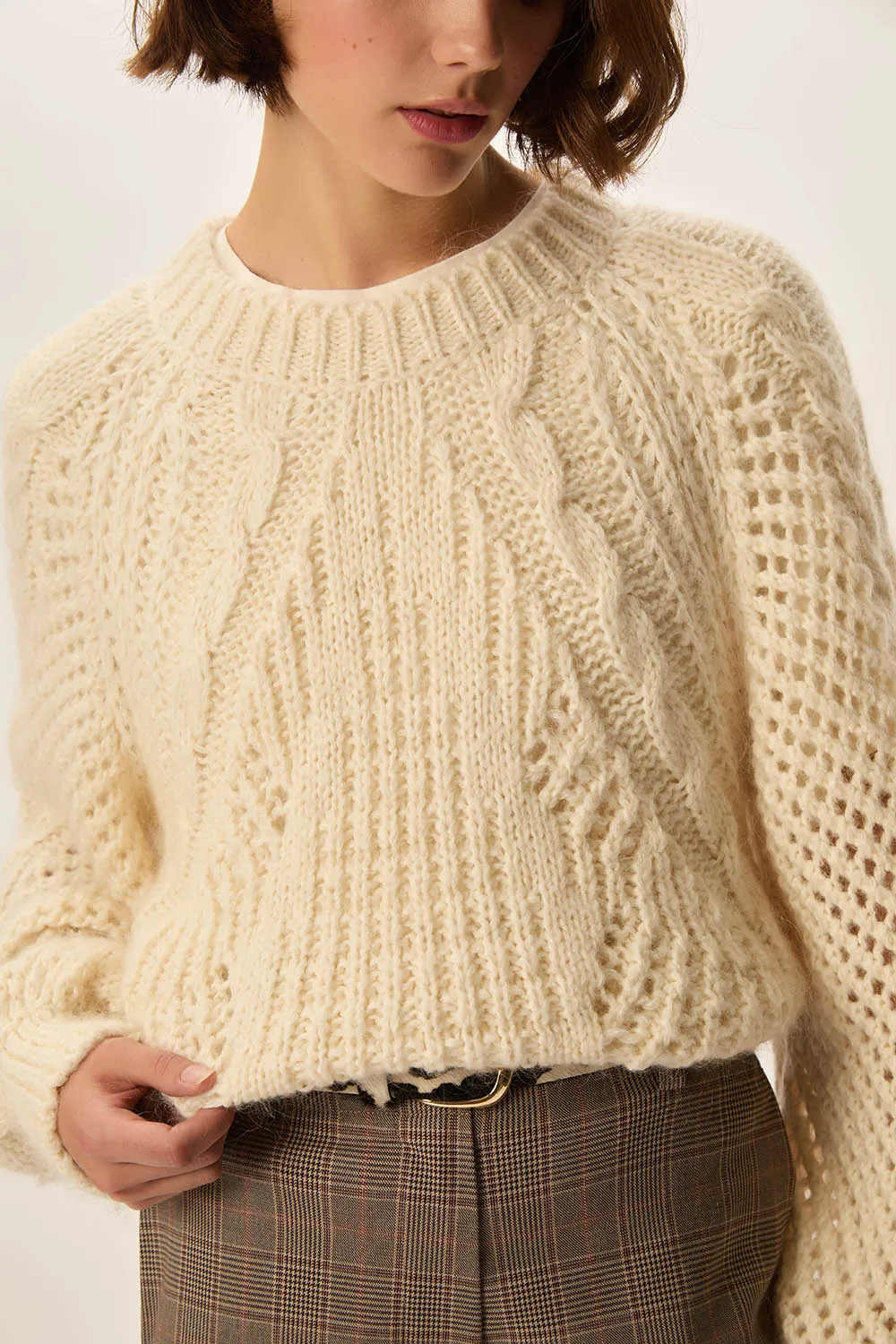 Pull Blison Creme