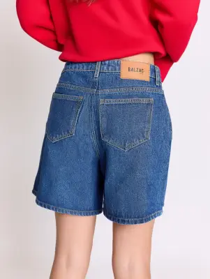 Short Maylone bleu midi — photo 2