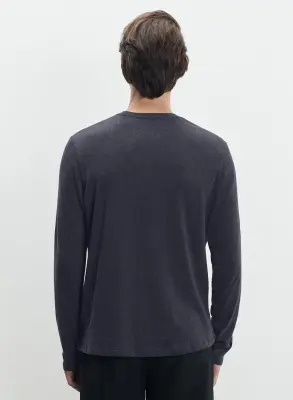 T-shirt en coton et cachemire — photo 2