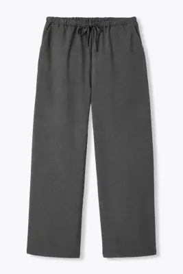 Pantalon large uni Femme
