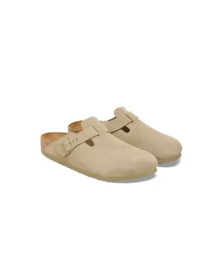 Boston Suede Leather Faded Khaki — photo 2