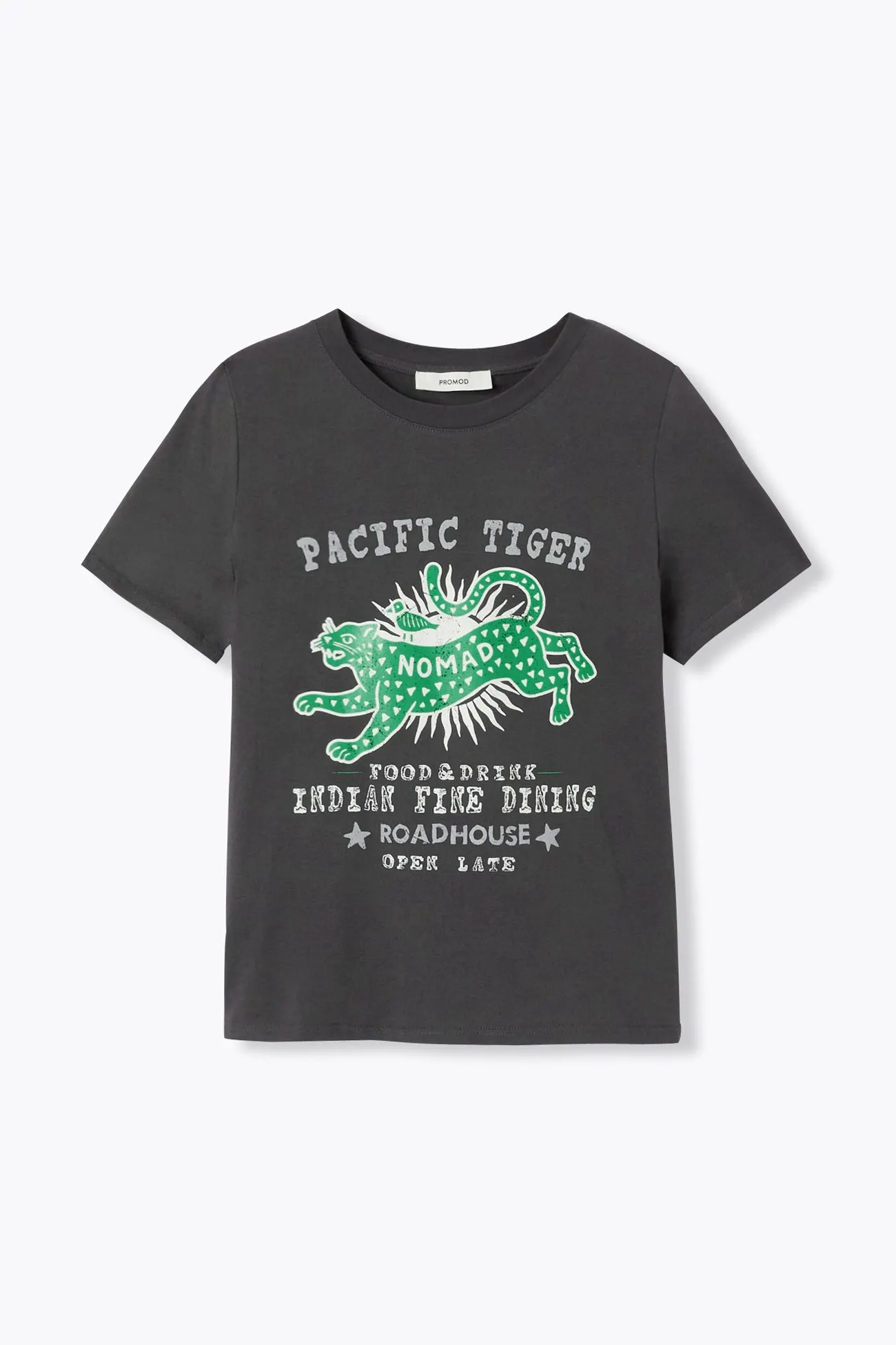 T-shirt à motif tigre Femme
