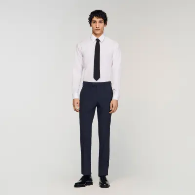 Pantalon de costume en laine