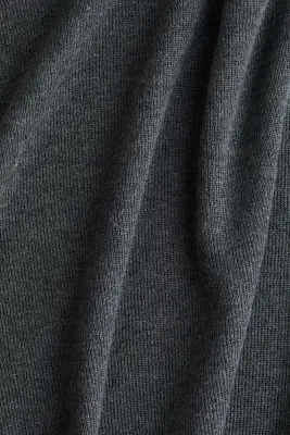 Jupe tube en maille fine - Gris foncé chiné — photo 2