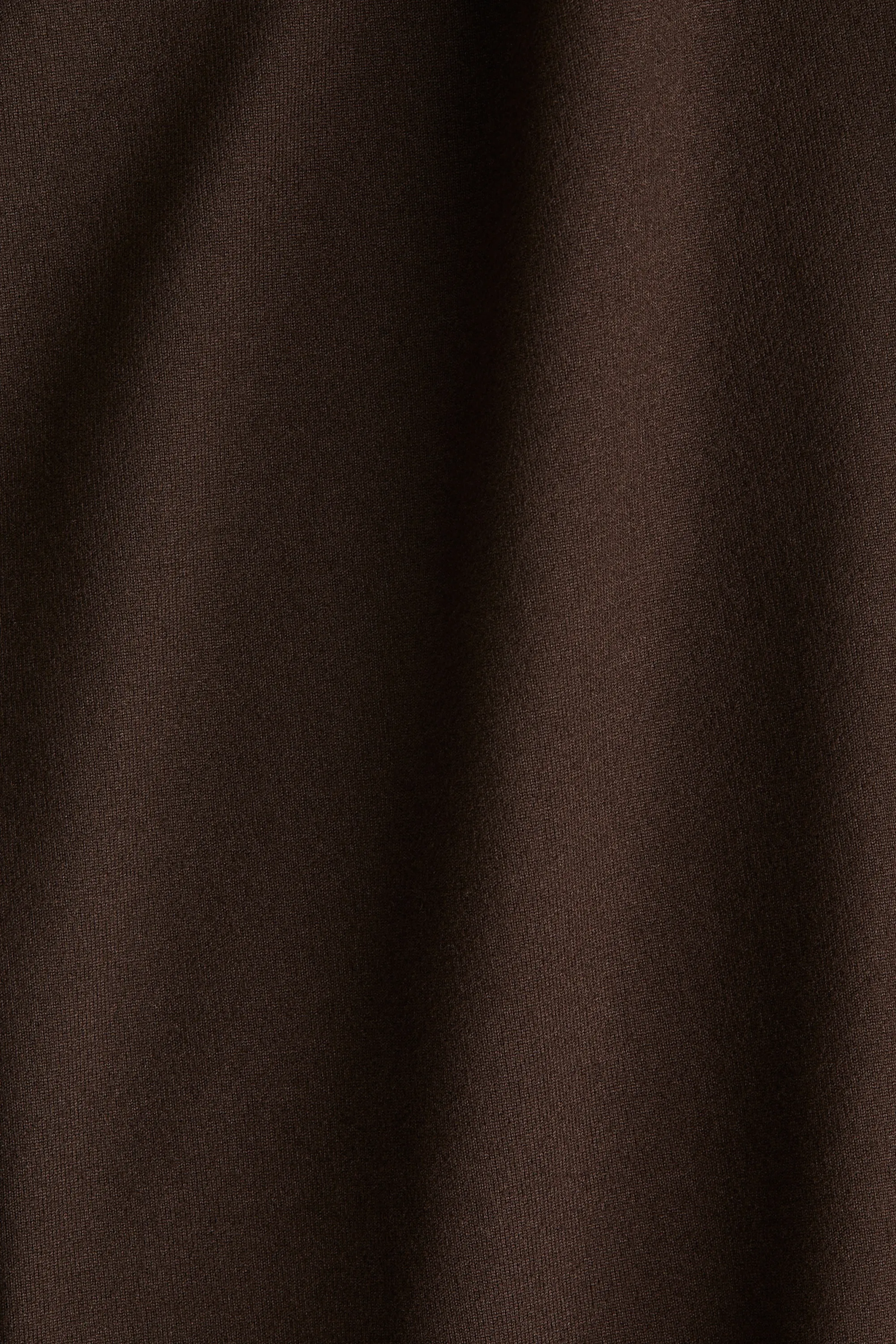 Pantalon de yoga froncé en microfibre - Marron foncé