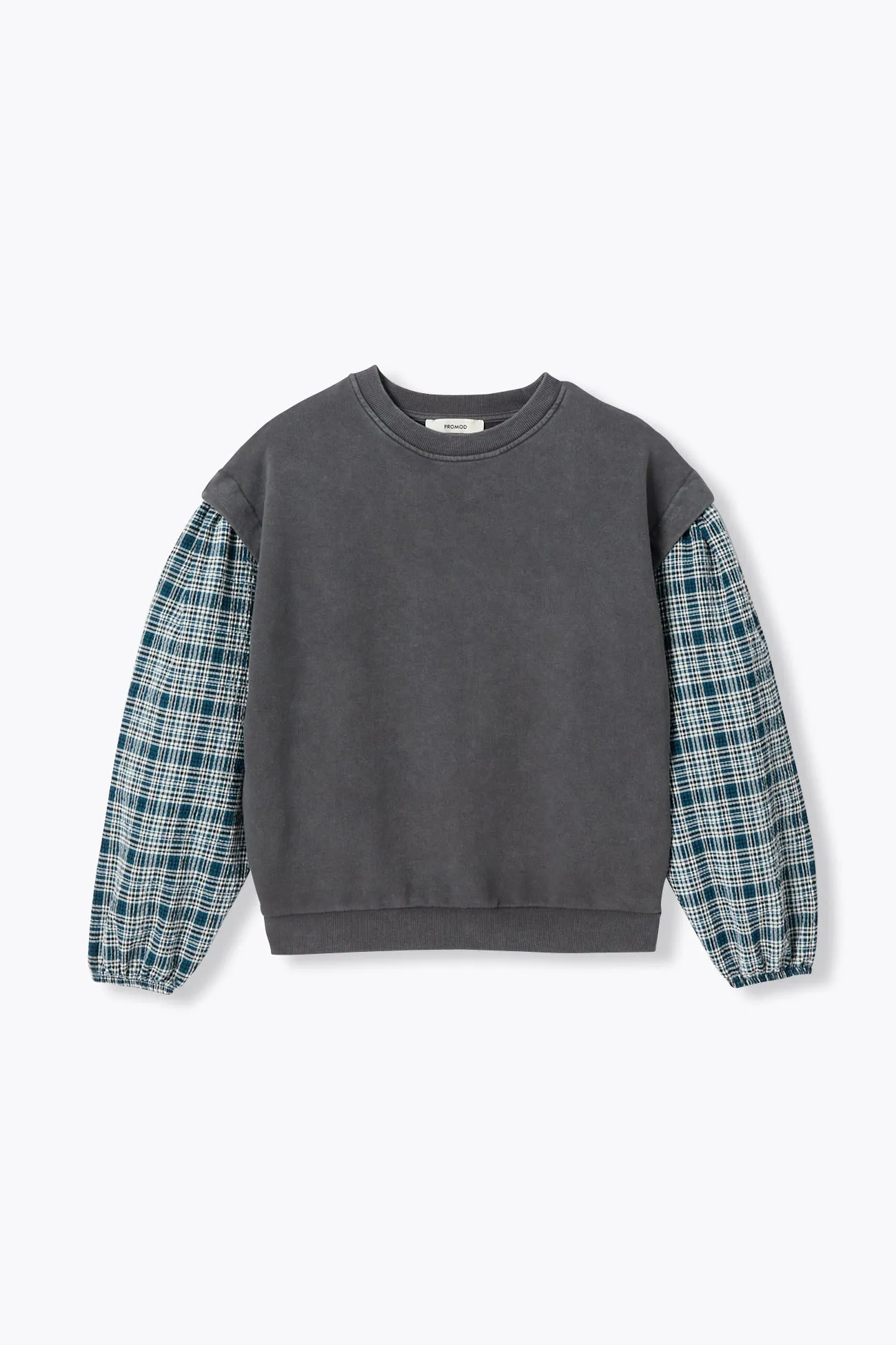 Sweat-shirt effet superposé