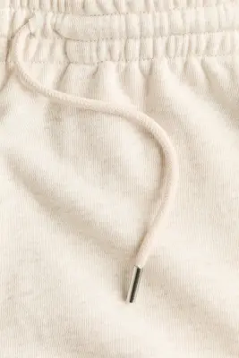 Short en molleton - Beige clair chiné — photo 3