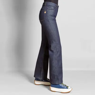 Jeans évasé brut Océane confort — photo 2