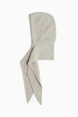 Écharpe à capuche - Beige clair chiné — photo 2