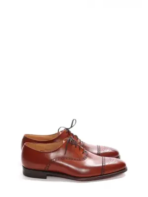 Derby richelieu MALTON à lacets en cuir marron Prix boutique 525€ Taille UK 7,5 / FR 41 — photo 1