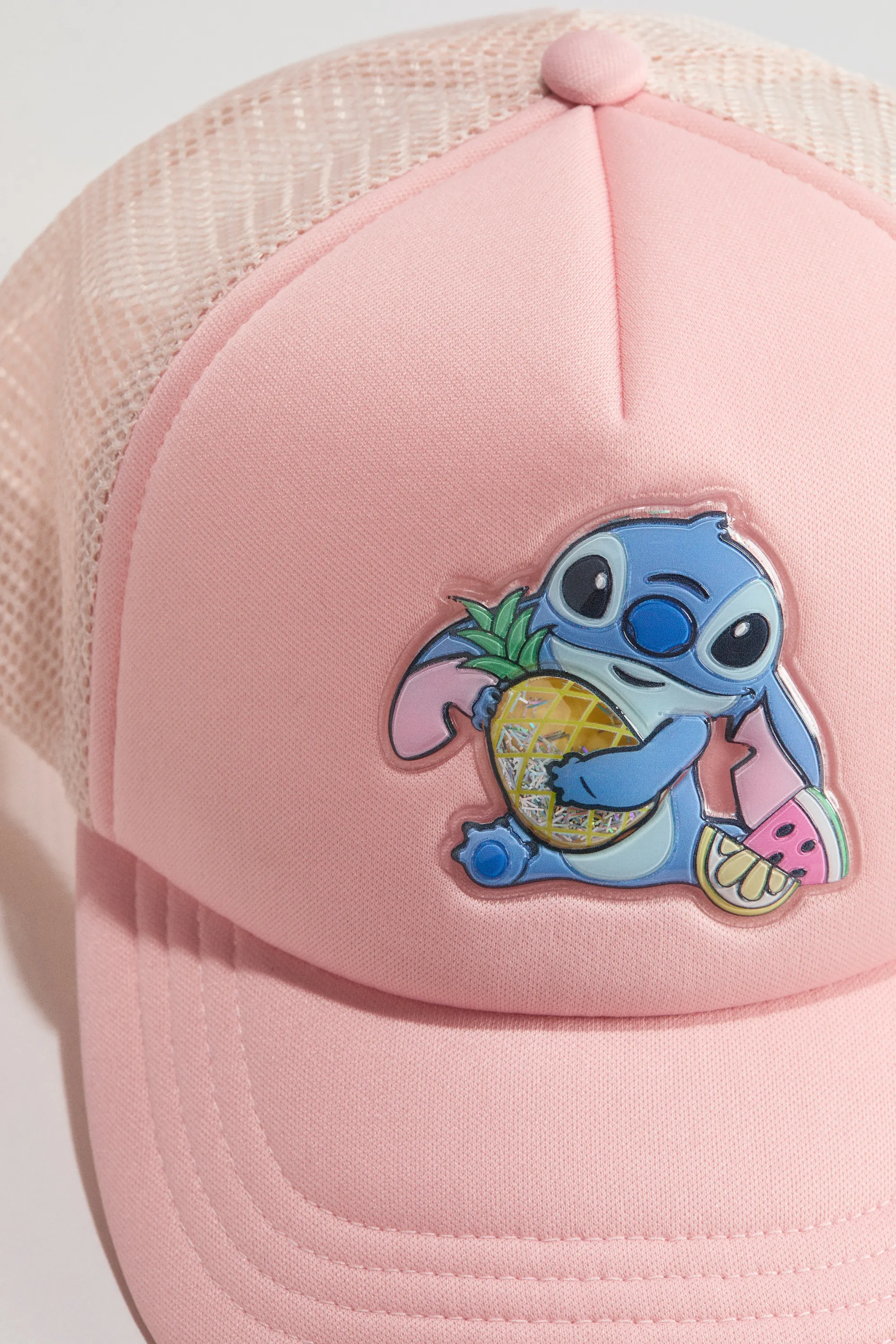 Casquette trucker imprimée - Rose clair/Lilo et Stitch
