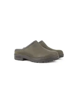 Original Clog #2423 Waxed Suede Dark Olive — photo 2