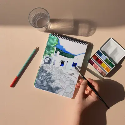 Carnet à dessin et peinture Mushi A4 ou A5 – Papier Tigre — photo 2