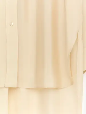 Chemise dos long - Beige — photo 2