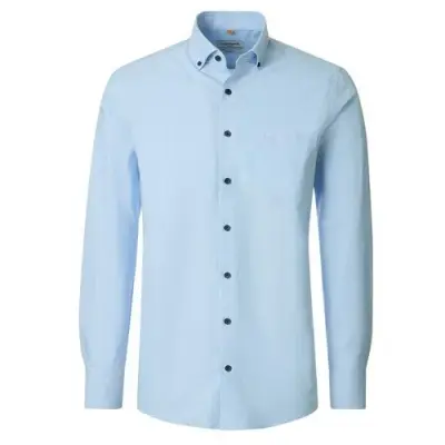 REDMOND CHEMISE ML Bleu ciel — photo 1
