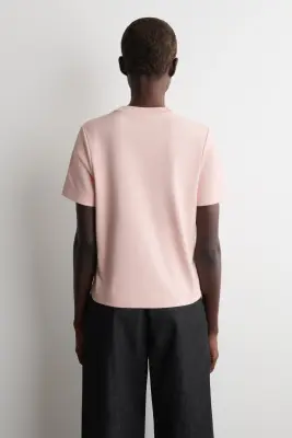 T-SHIRT ÉLÉGANT - ROSE — photo 3