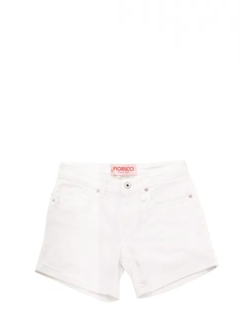 Mini short en jean blanc taille haute Prix boutique 90€ Taille XXS
