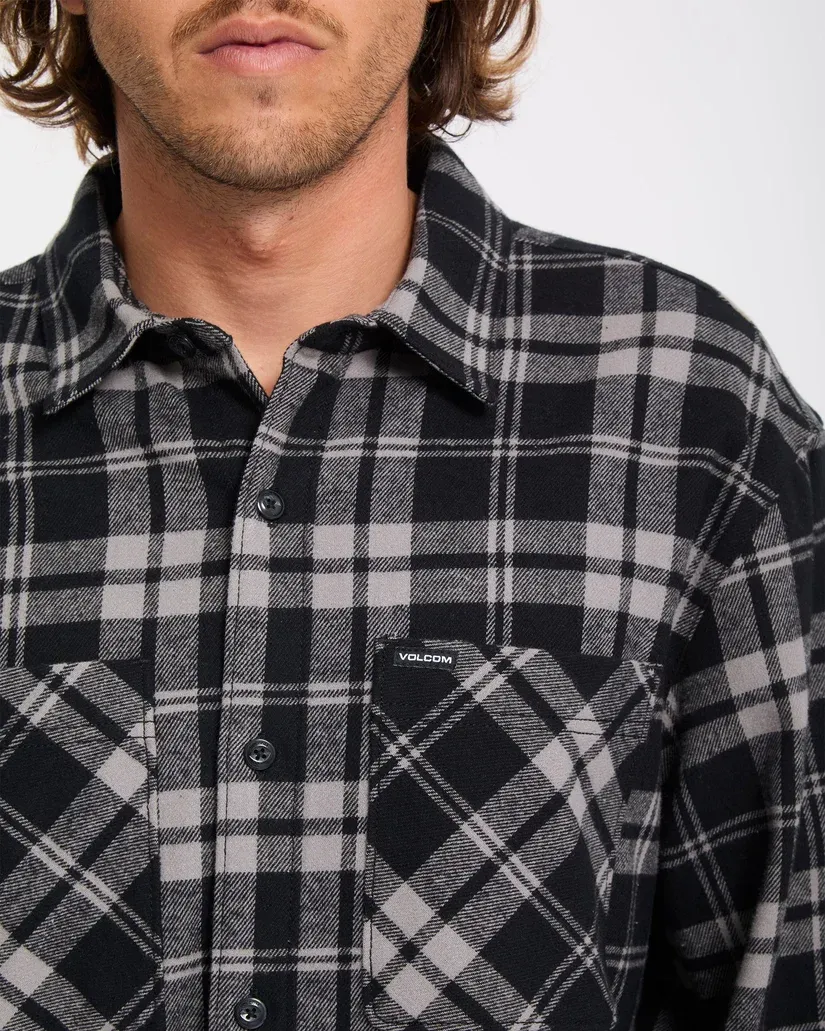 Chemise volcom Hunkstone LS – Moonbeam
