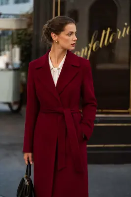 Giselle Wrap Coat — photo 3