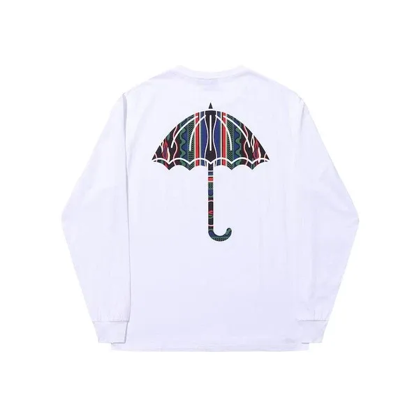 T-shirt Helas UMB Coog Longsleeve tee – White
