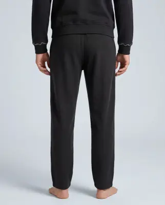 Pantalon Noir en Coton organique / Coton — photo 2
