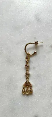 Nouveau ! ROOM SERVICE JEWELRY Boucle d'oreille Yami Diamants — photo 3
