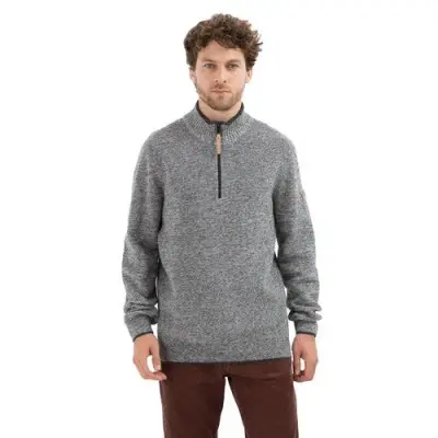 CAMEL ACTIVE PULL CAMIONNEUR Gris chiné — photo 1
