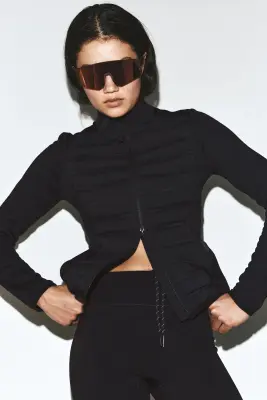 Veste Hybrid matelassée ThermoMove™ - Noir — photo 1