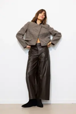 Pantalon en simili Femme — photo 4