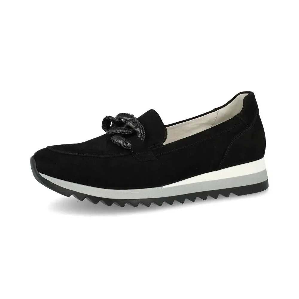Mocassins Gabor 63.471.17 Noirs Grande Pointure Femme