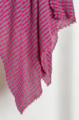 ApuntoB – Stole P2119/TS1025 – Rasberry Dark Turquoise — photo 4