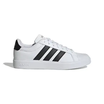 ADIDAS STREETTALK Blanc 3 bandes noir — photo 1