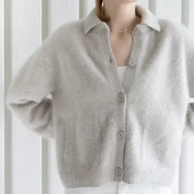 Veste gilet ref 26103 ivory  - CT Plage — photo 3