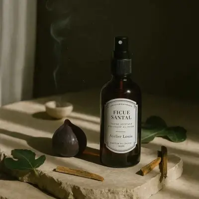 Brume d'intérieur bio, parfumée à la figue et au santal — photo 3