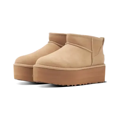 UGG Classic Ultra Mini Platform Boot Sand — photo 2