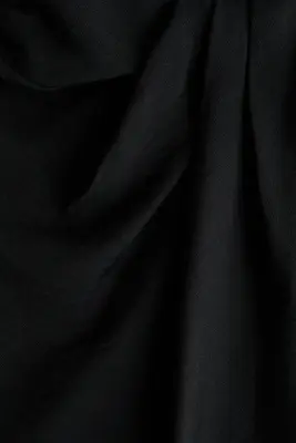 Jupe à détail torsadé - Noir — photo 3