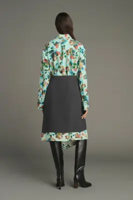JUPE JOY TURQUOISE — photo 4