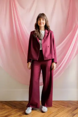 Veste Apolline - cerise — photo 2