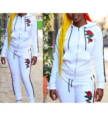 Ensemble ZOOM FLIGHT Blanc fleur — photo 2