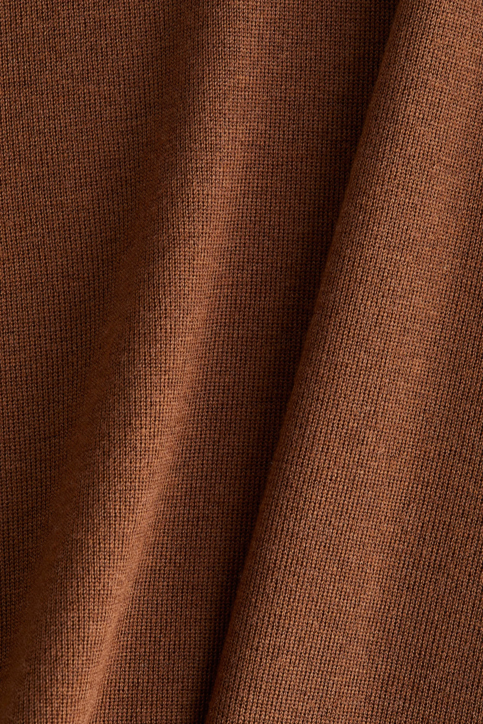 Robe épaules nues - Marron