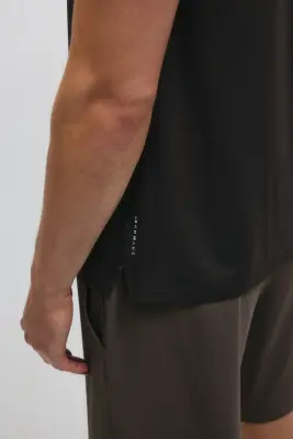 T-shirt de sport Muscle Fit DryMove™ - Marron foncé — photo 4