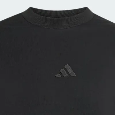 ADIDAS SWEAT SHIRT COL ROND Noir — photo 5