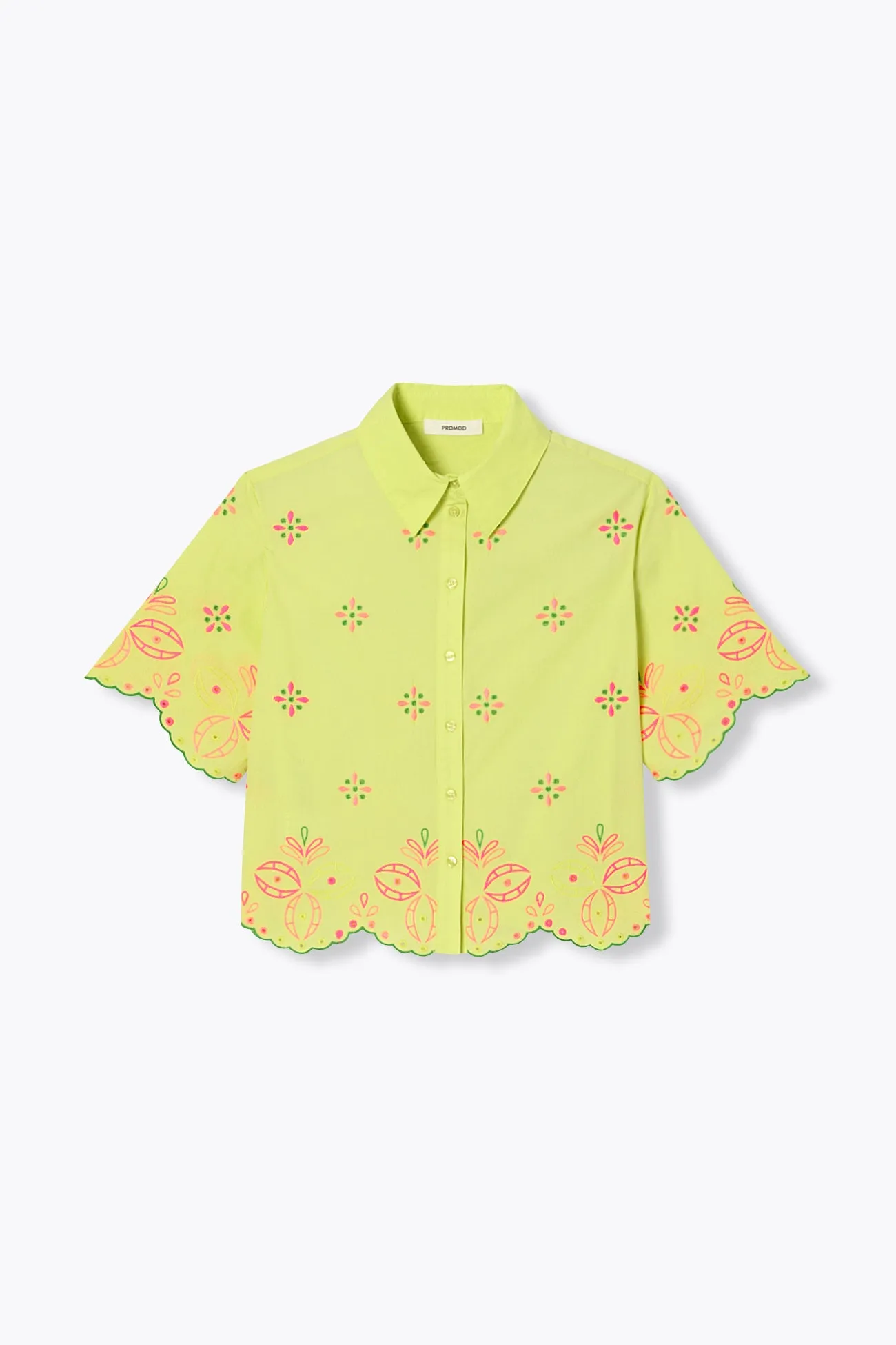 Chemise brodée Femme