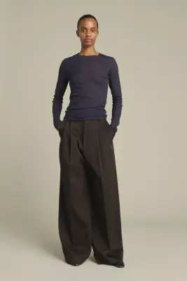 TEE-SHIRT JIA VIOLET FONCÉ — photo 1