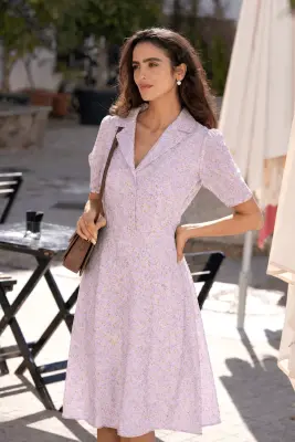 Selena Silk Dress — photo 2