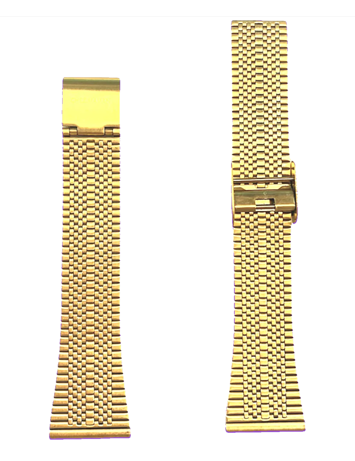 Bracelet 20 mm Maille Milanaise Gold