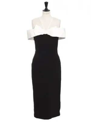 Robe Audrey Hepburn noir noeud blanc Prix boutique 850€ Taille XS/S — photo 1