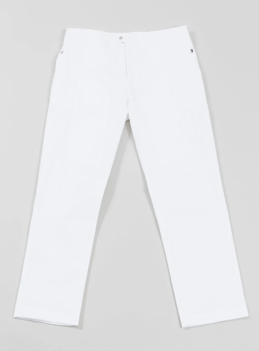 Bionic Pants in White Grained Nylon