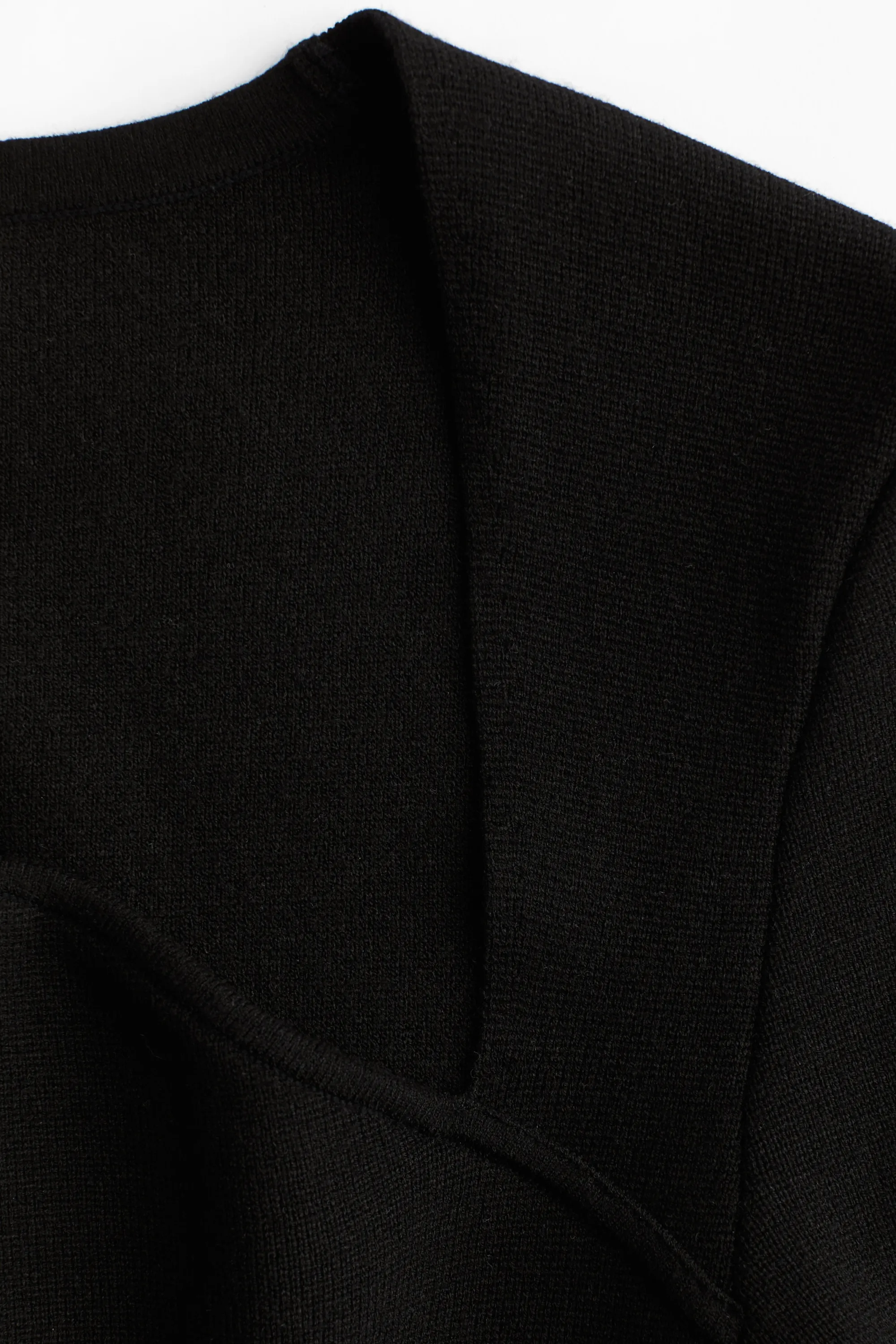 Minirobe en maille - Noir