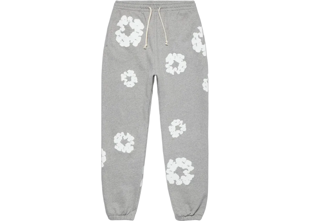 Denim Tears The Cotton Wreath Sweatpants Grey